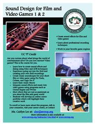 Sound Design for Film and Video Games 1 & 2